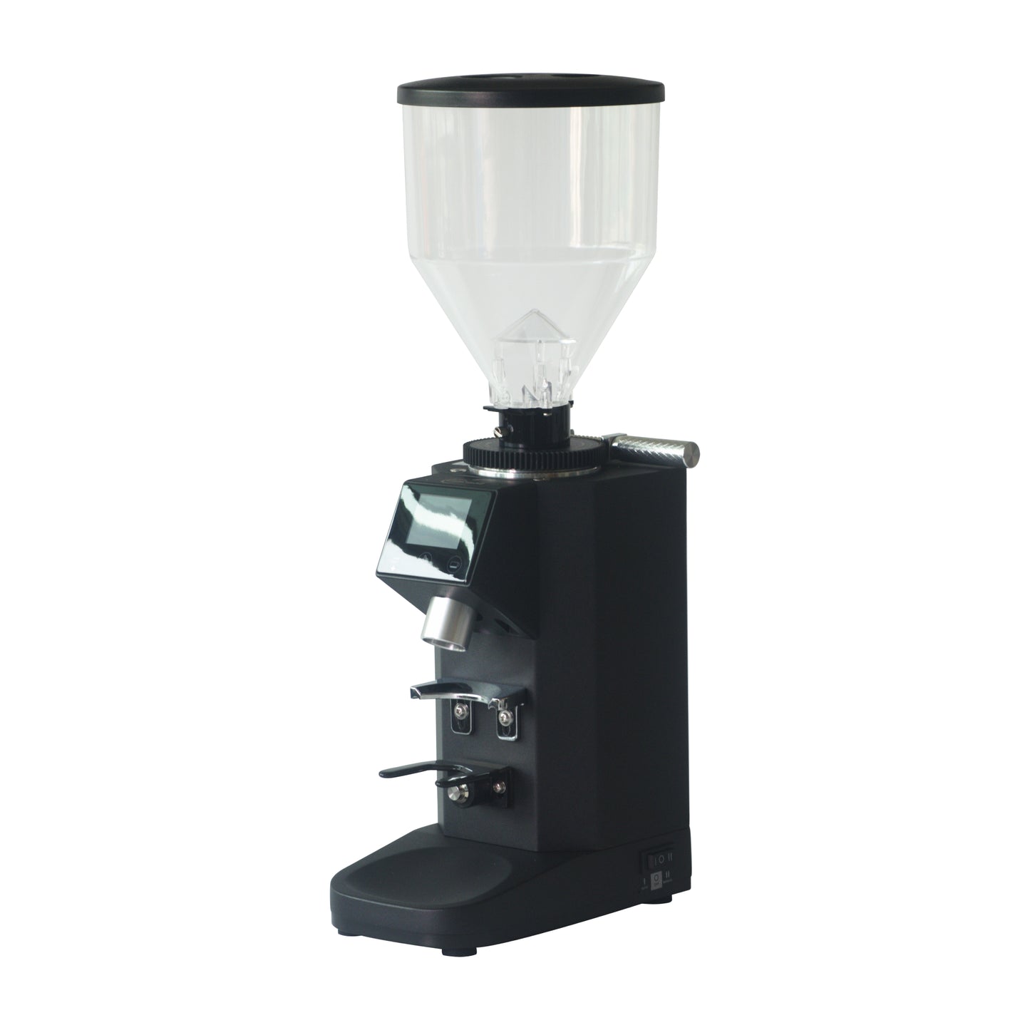 Coffee Grinder with Touch Screen, Coffee Grinder with Large Hopper, Black