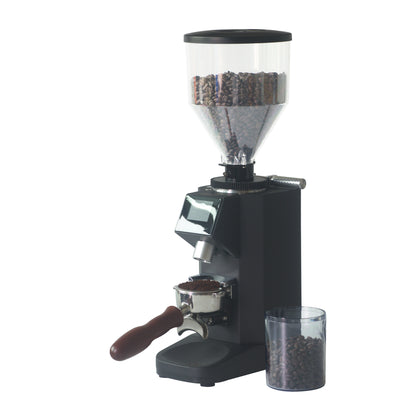 Coffee Grinder with Touch Screen, Coffee Grinder with Large Hopper, Black