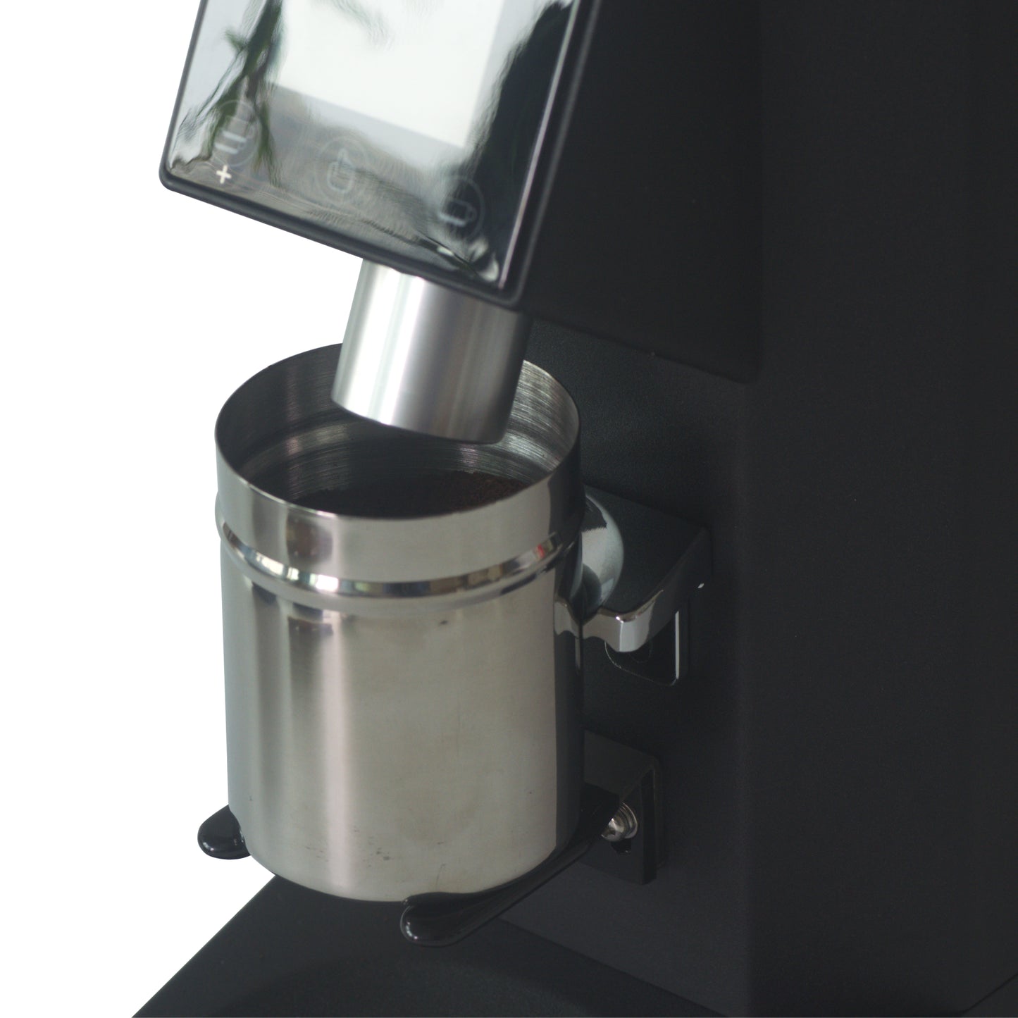 Coffee Grinder with Touch Screen, Coffee Grinder with Large Hopper, Black