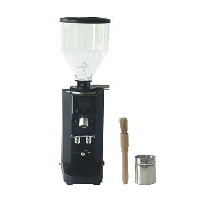 Coffee Grinder with Touch Screen, Coffee Grinder with Large Hopper, Black