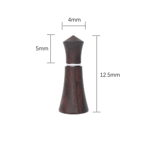 WDT Distribution Tool, 12.5 x 0.35mm 304 Stainless Steel 8Pin Needle Tamper, Coffee Stirrer, Tamper Accessories w/walnut handle