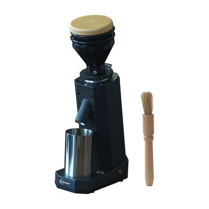 CafeHabit Single Dose Coffee Grinder, Electric Burr, with 19 Precise Grind Setting