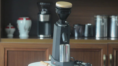 CafeHabit Single Dose Coffee Grinder, Electric Burr, with 19 Precise Grind Setting